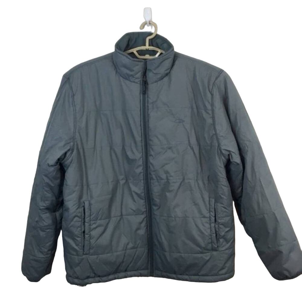 Champion Puffer Jacket Men’s Size XL Gray Water Resistant Retro 90s Classic